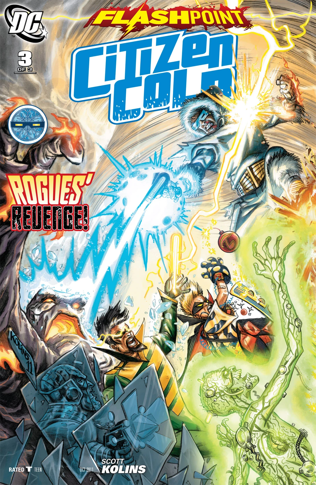 Flashpoint: Citizen Cold #3 (DC, 2011 — Cover A) cover